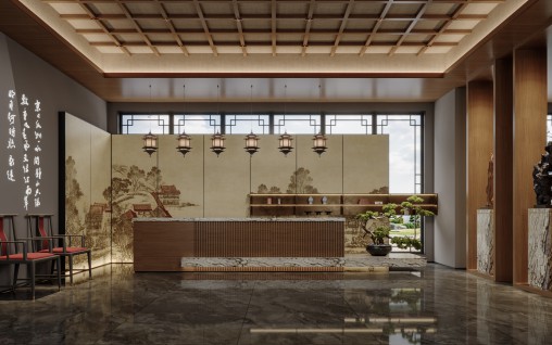 Reception lobby