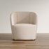 Modern Curved Lounge Chair - Thumbnail 1