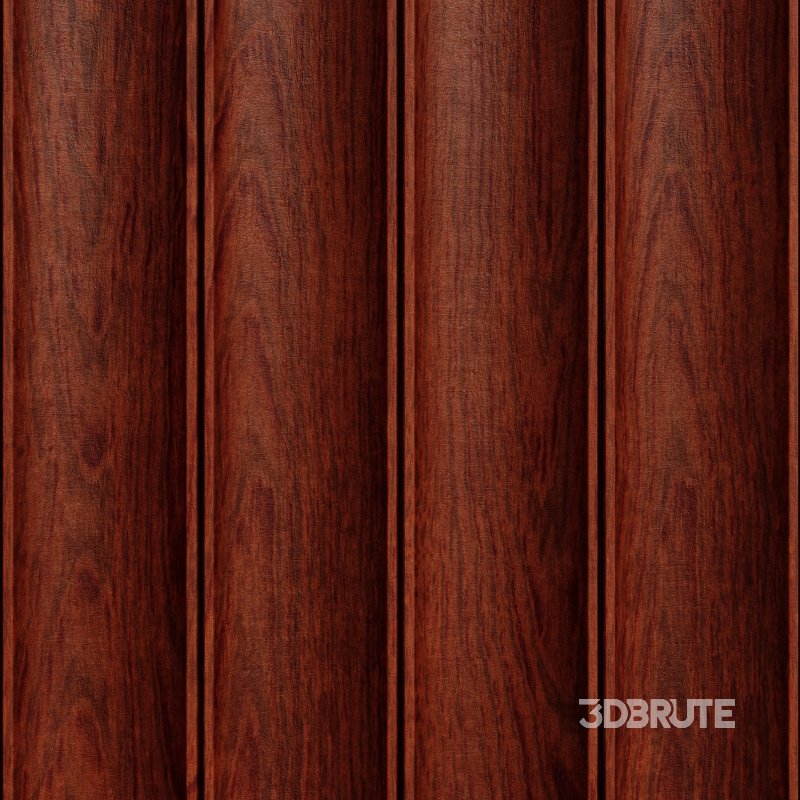 Wood Panel Wall Tile 01 (Seamless) Image 1