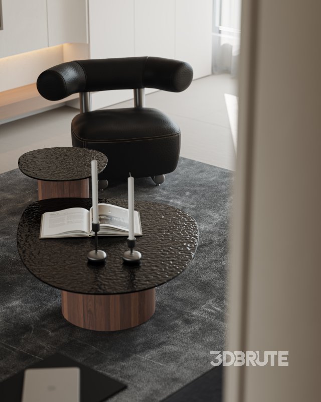 Modern living and dining room Image 8