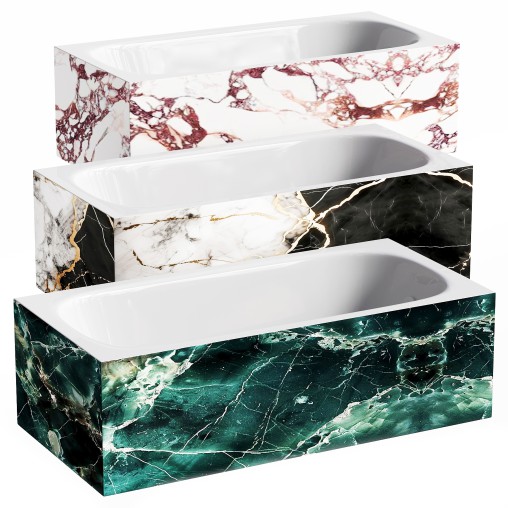 Bath in stone