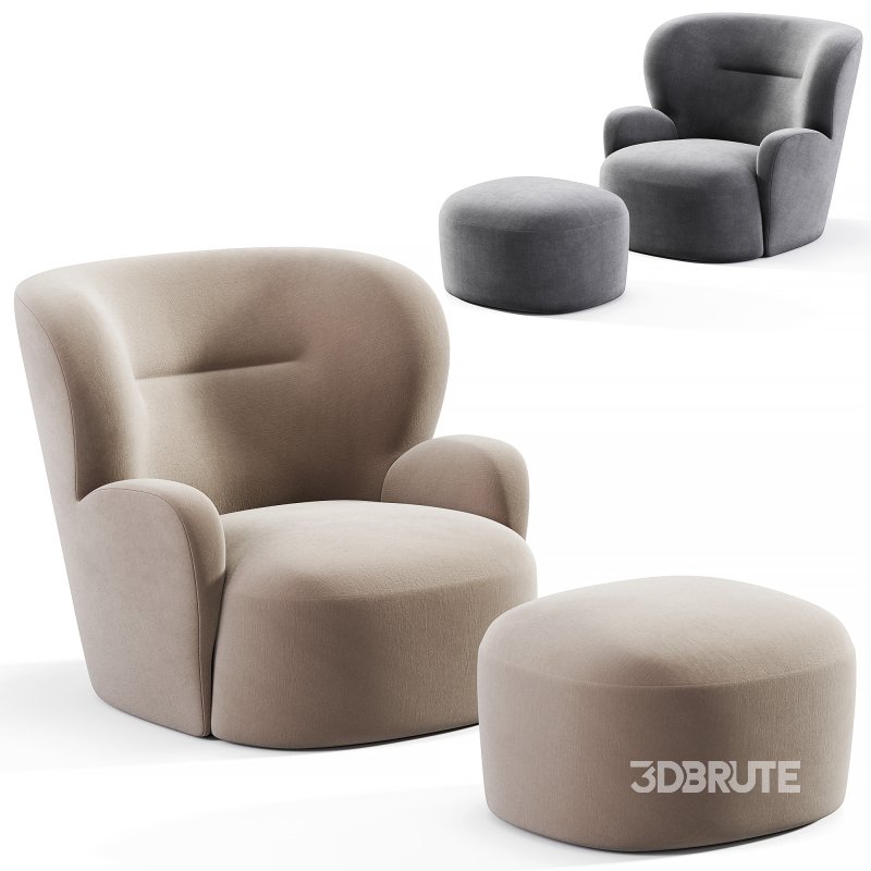 LOLL 09 Armchair By Gervasoni Image 1