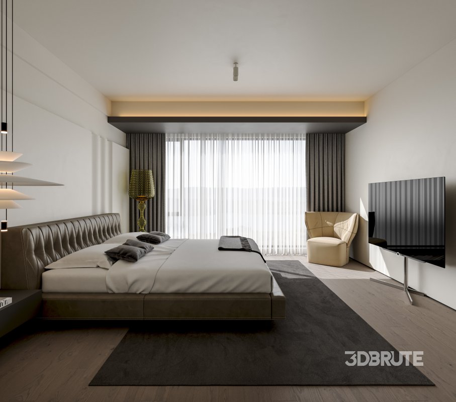 Modern bedroom Image 2