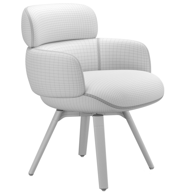 Minotti Vivienne Dining Amchair Image 5
