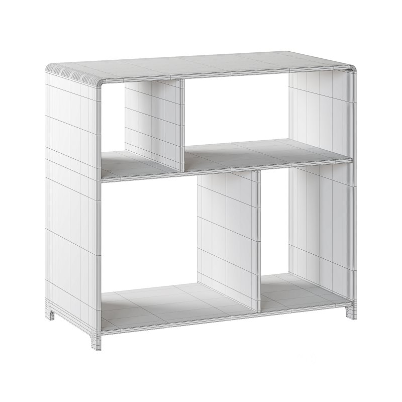 Modern Side Table – 4 Compartments Image 14