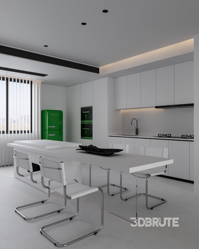 Modern living and dining room Image 7