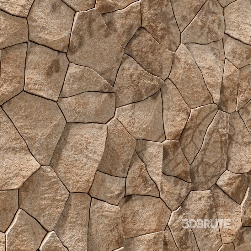 Stone Wall 21 (Seamless) Image 3