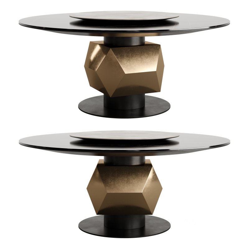 TL-2920 Round Dining Table by Tonino Lamborghini Image 3
