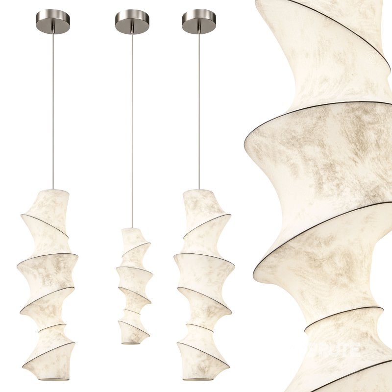 Wabi Sabi Silk Pendant Lamp Image 4