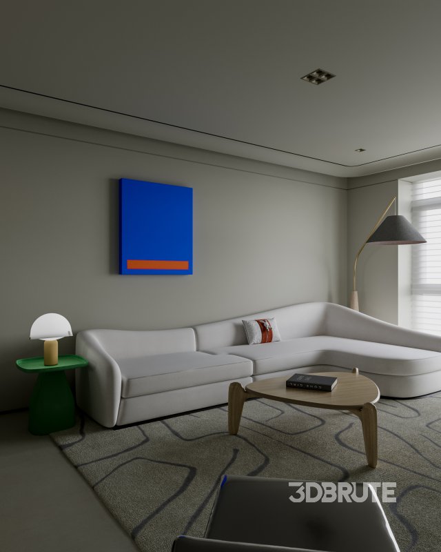 Modern living and dining room Image 3