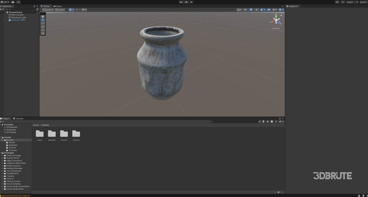 Old Clay Vase Image 19