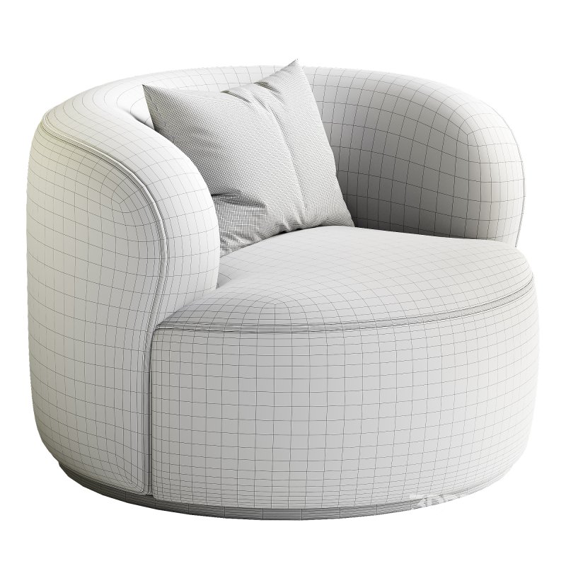 Fickle Swivel Armchair Image 1