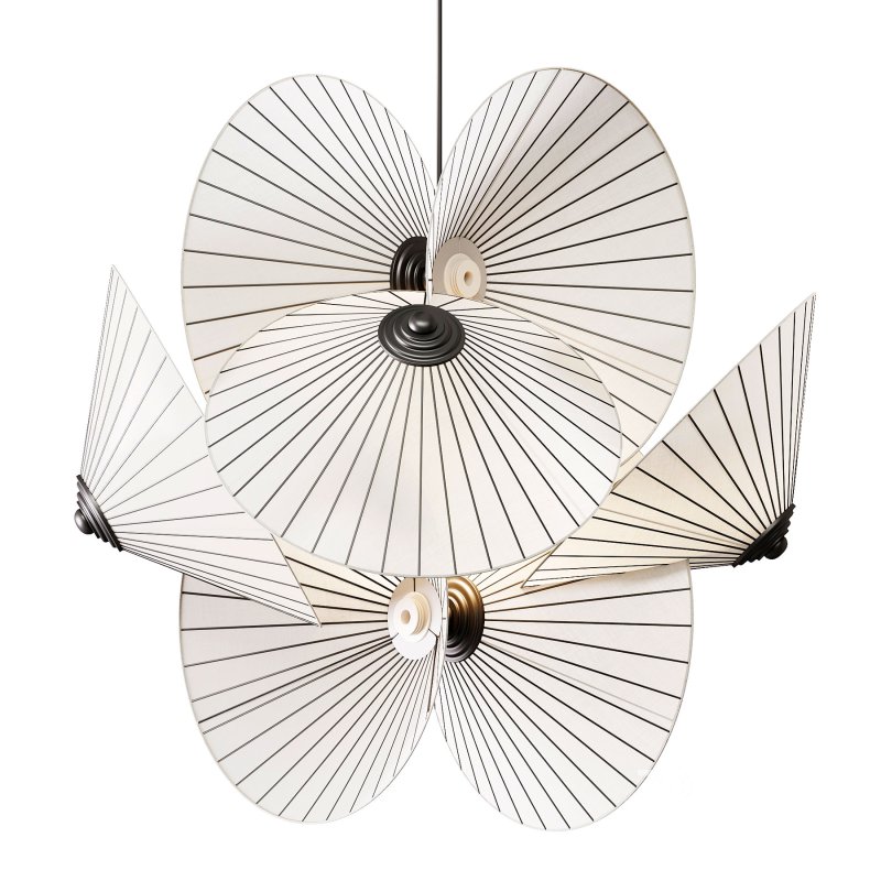Cory Scalloped Pendant Light Image 1