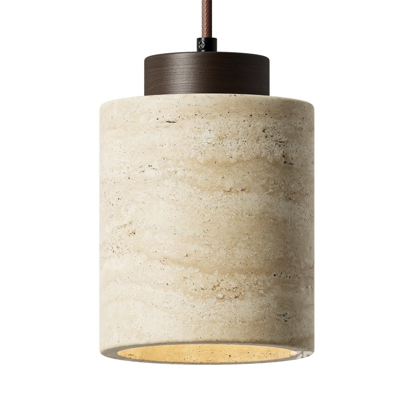 Traditional Vintage Cylinder Pendant Light Image 2