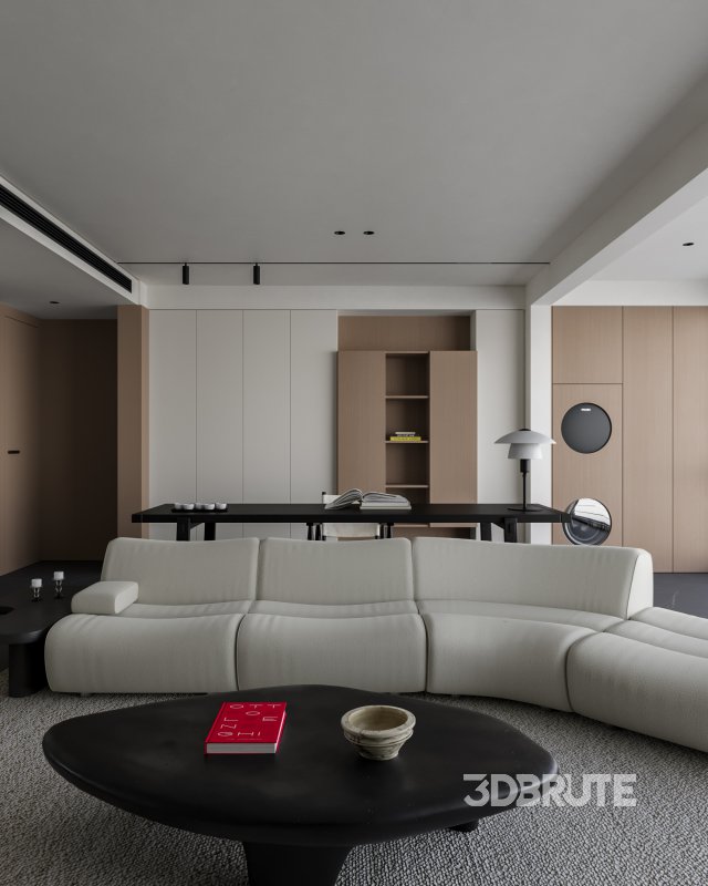Modern living and dining room Image 9