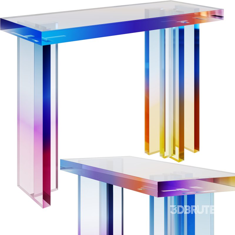 Crystal Series Console Table 01 by SAEROM YOON Image 3