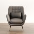 Mid-Century Modern High-Back Armchair - Thumbnail 1