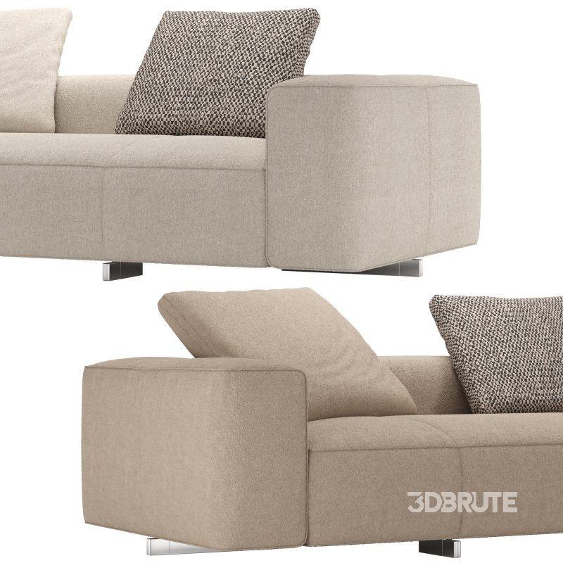 Minotti Yves Sofa Image 4