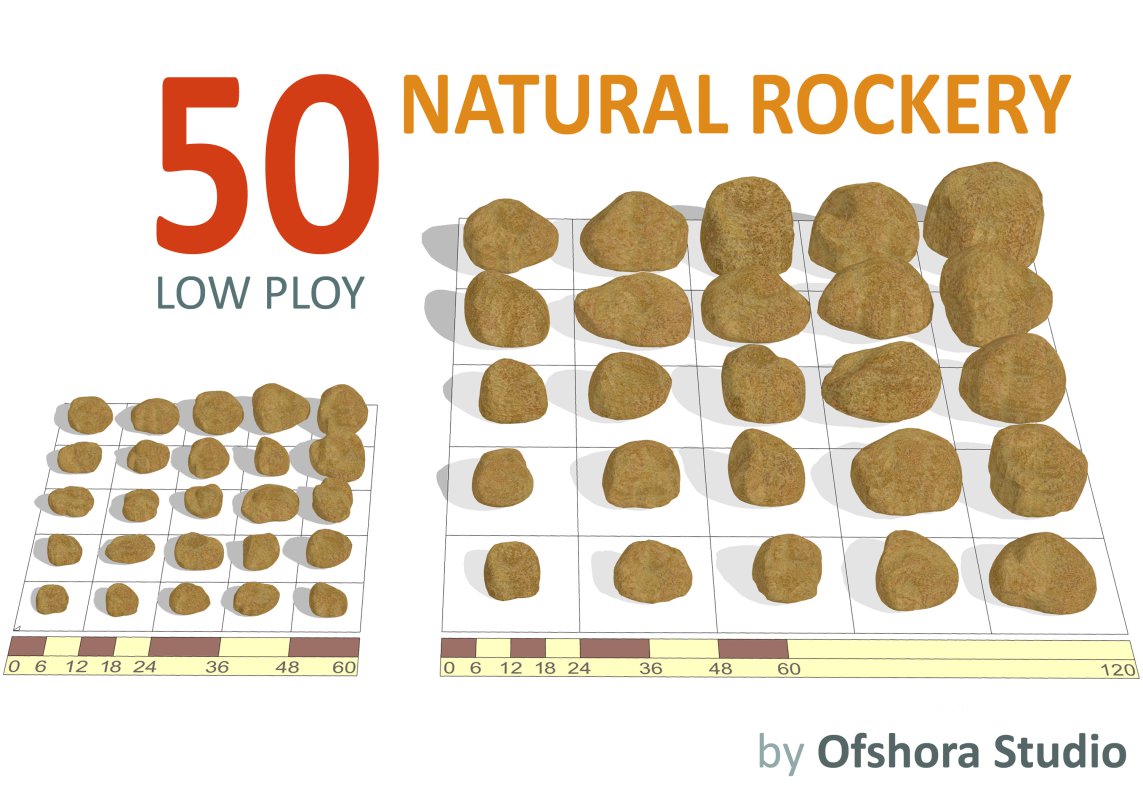 Rockery Natural Gold 6-24inch1 Image 2