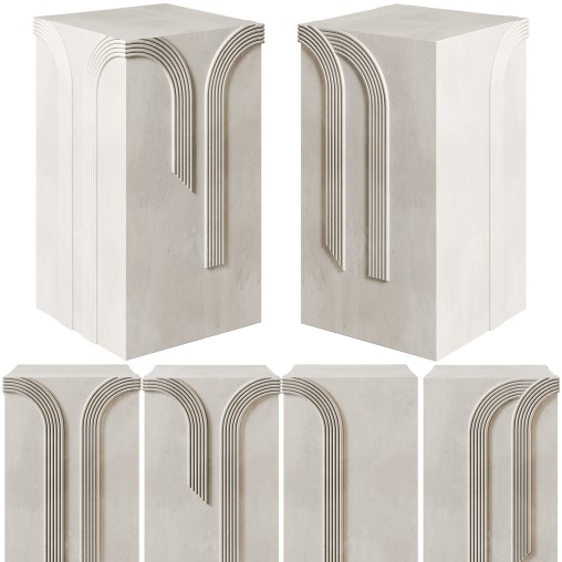PARADISE PLINTH Table by Bofred