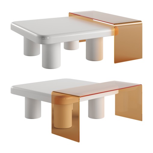 Square Nesting Coffee Table Set