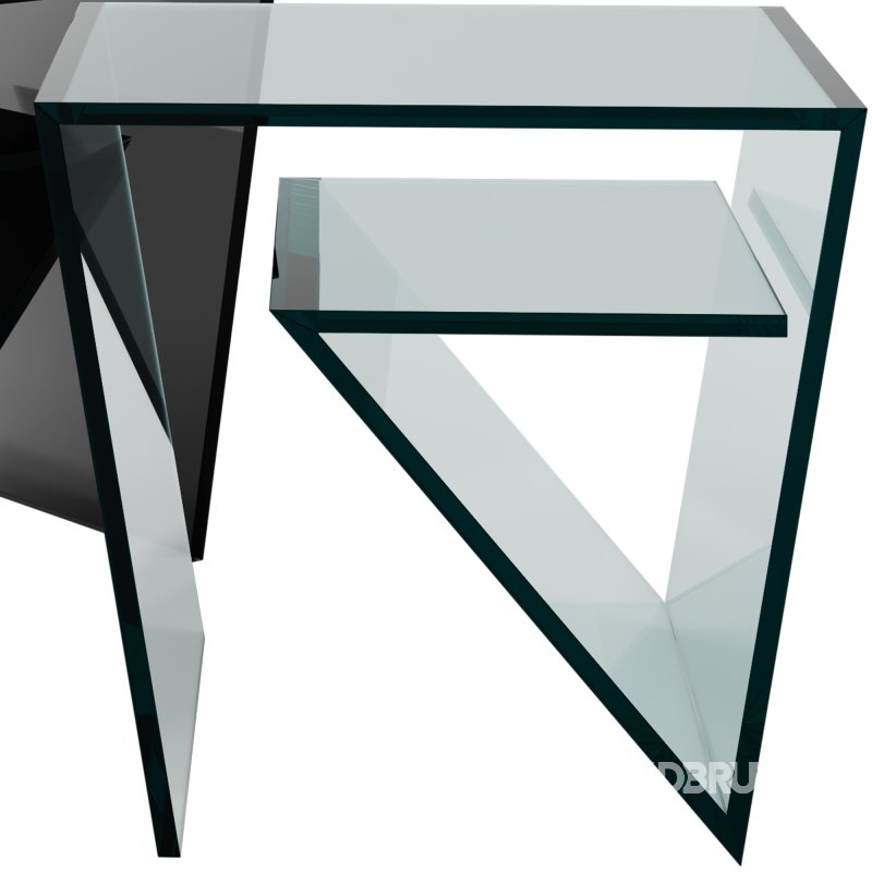 Zen Glass Coffee Table by Tonelli Design Image 5