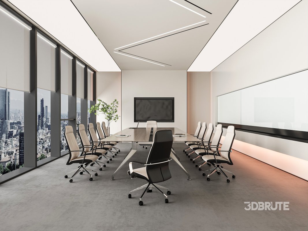 Modern office meeting room Image 1