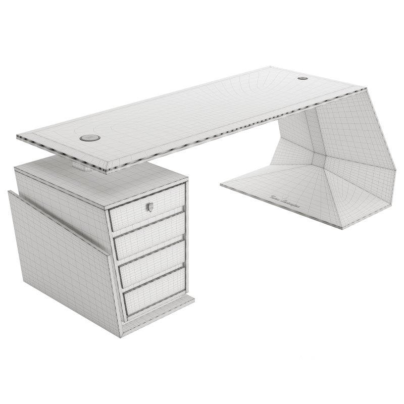 GT-GOLD Executive Desk by Tonino Lamborghini Image 4