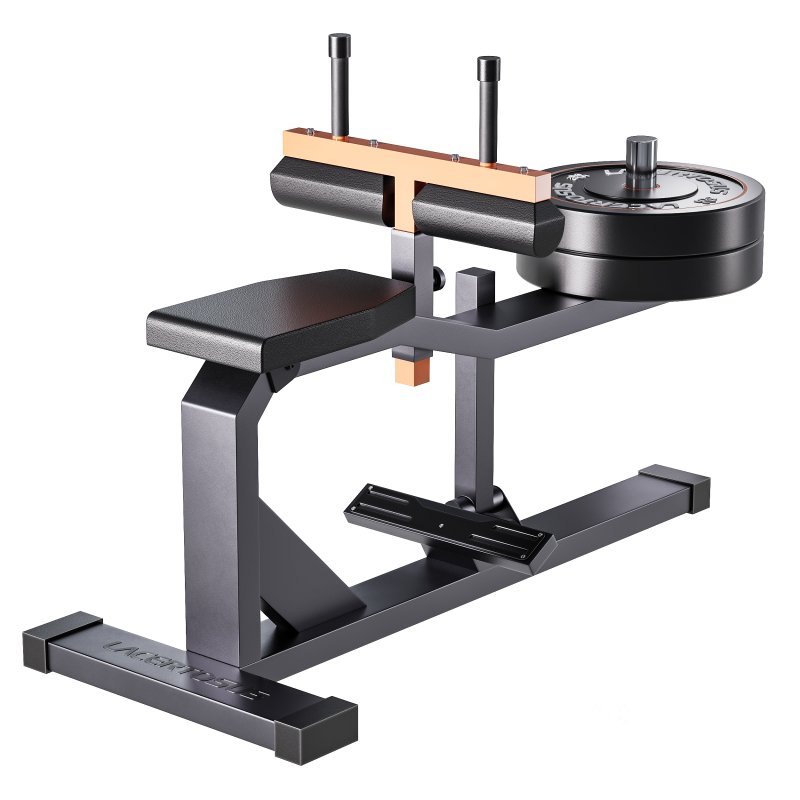 Seated Calf Machine Plate Loaded Image 8