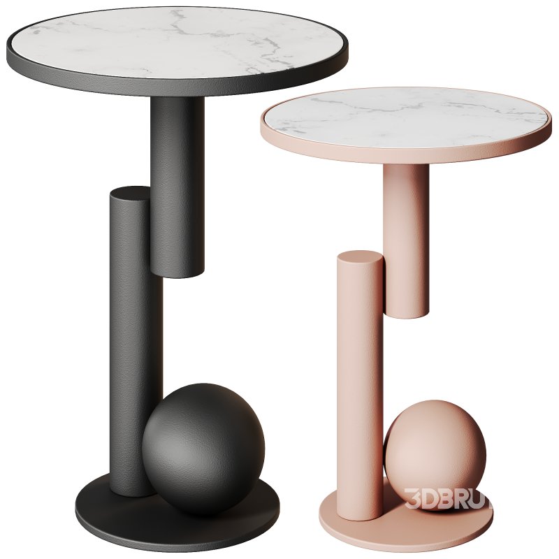 Simple Round Side Table by Unique Home Decor Image 5