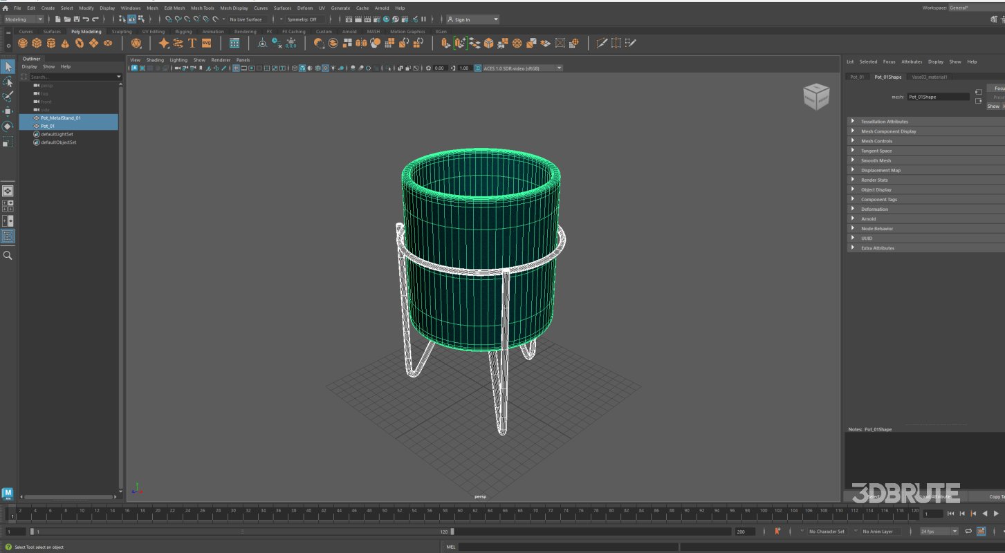 Turquoise Ceramic Pot Image 18