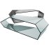 Tonelli Dekon 2 Glass Coffee Table by Karim Rashid - Thumbnail 2