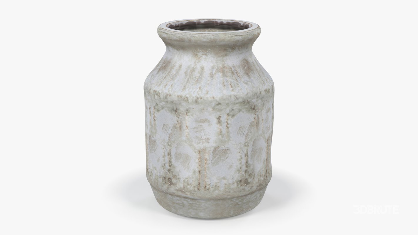 Old Clay Vase Image 1