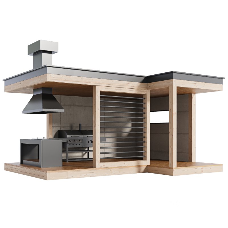 Modern Outdoor Kitchen 26 Image 1