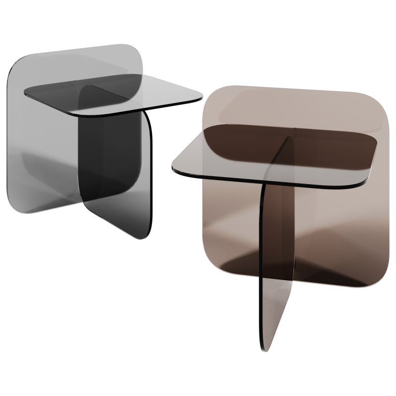 Tempered Glass Coffee Table by FOSUHOUSE Image 2