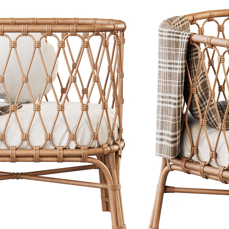 Rattan Children’s Bed Image 2