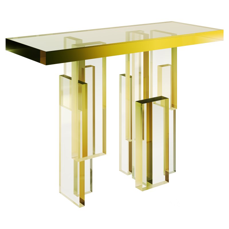 Crystal Series Console Table 02 by SAEROM YOON Image 2