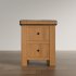 2-Drawer Traditional Bedside Table - Thumbnail 1