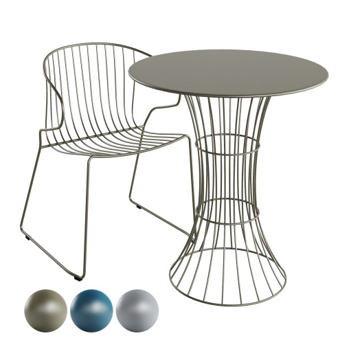 BOLONIA Armchair and Table by iSimar