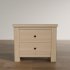 Classic Light Wood Nightstand - Thumbnail 1