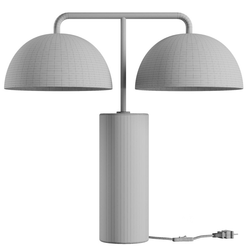 Domes Black Marble Table Lamp Image 4