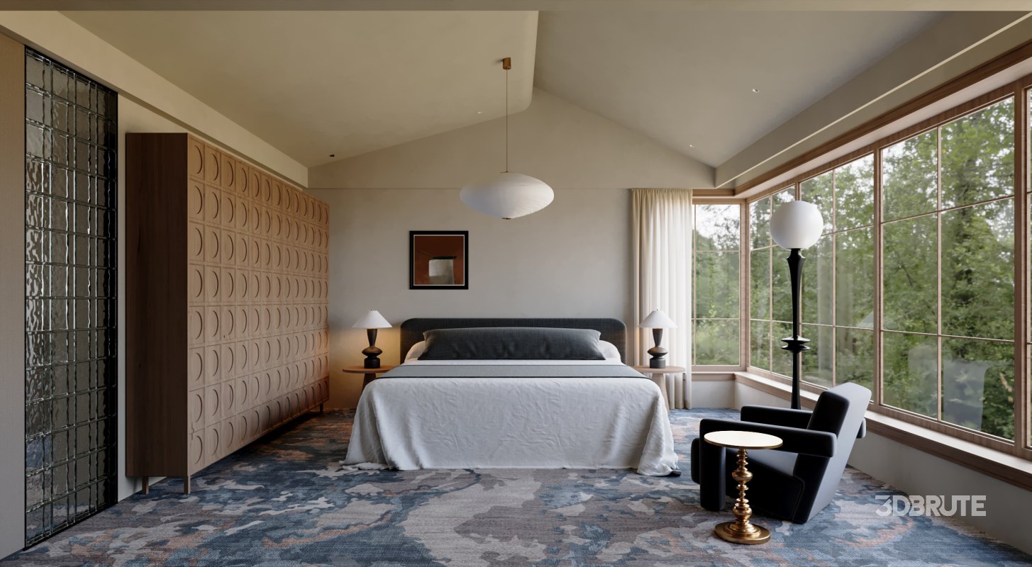 Bedroom interior scenes Image 2