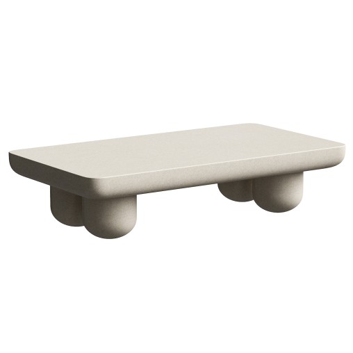 Clouded Rectangle Coffee Table