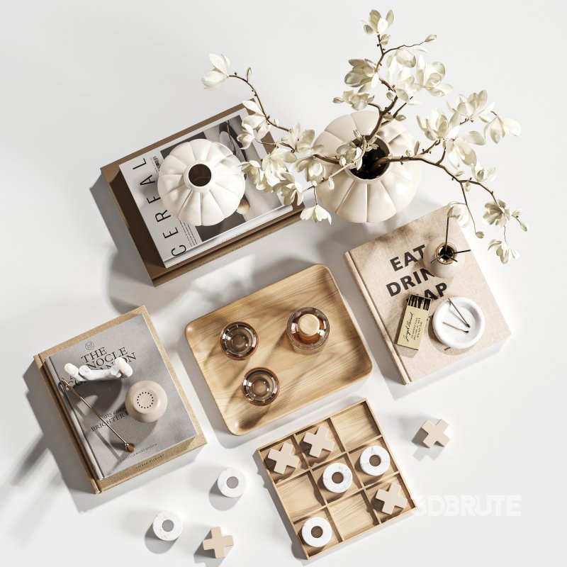 Magnolia Serenity Decor Set Image 2