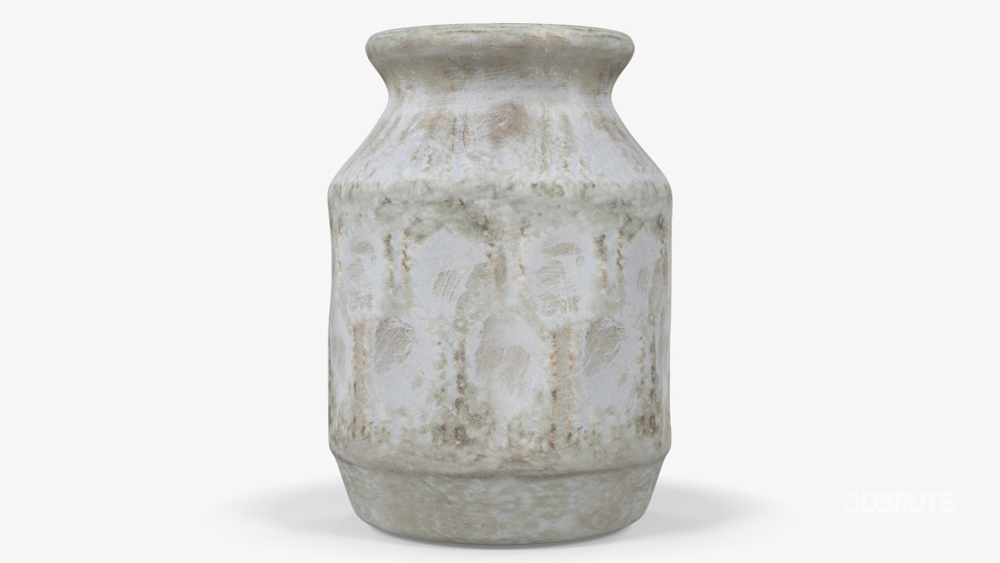 Old Clay Vase Image 4