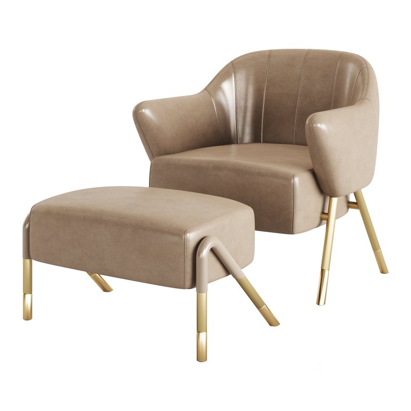 Jackie Armchair 02 by Rossato Image 2