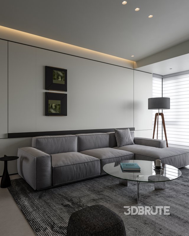 Modern living and dining room Image 4