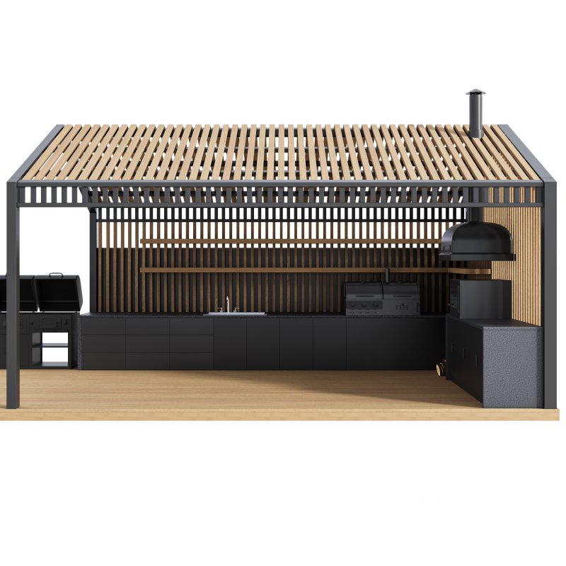 Modern Outdoor Kitchen 25 Image 8