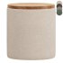 Boucle Upholstered Storage Ottoman - Thumbnail 1