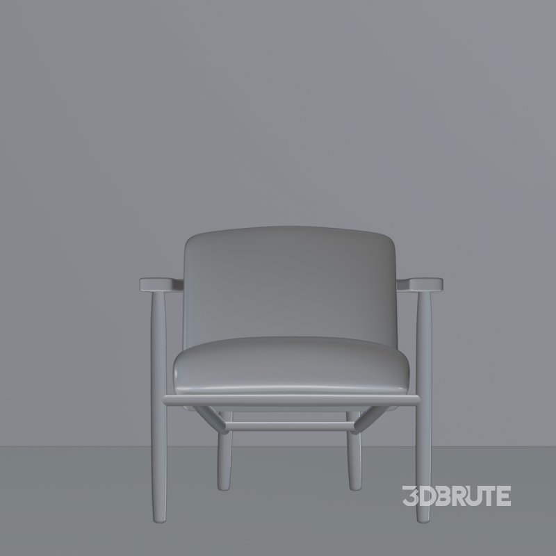 Minimalist Accent Chair Image 2